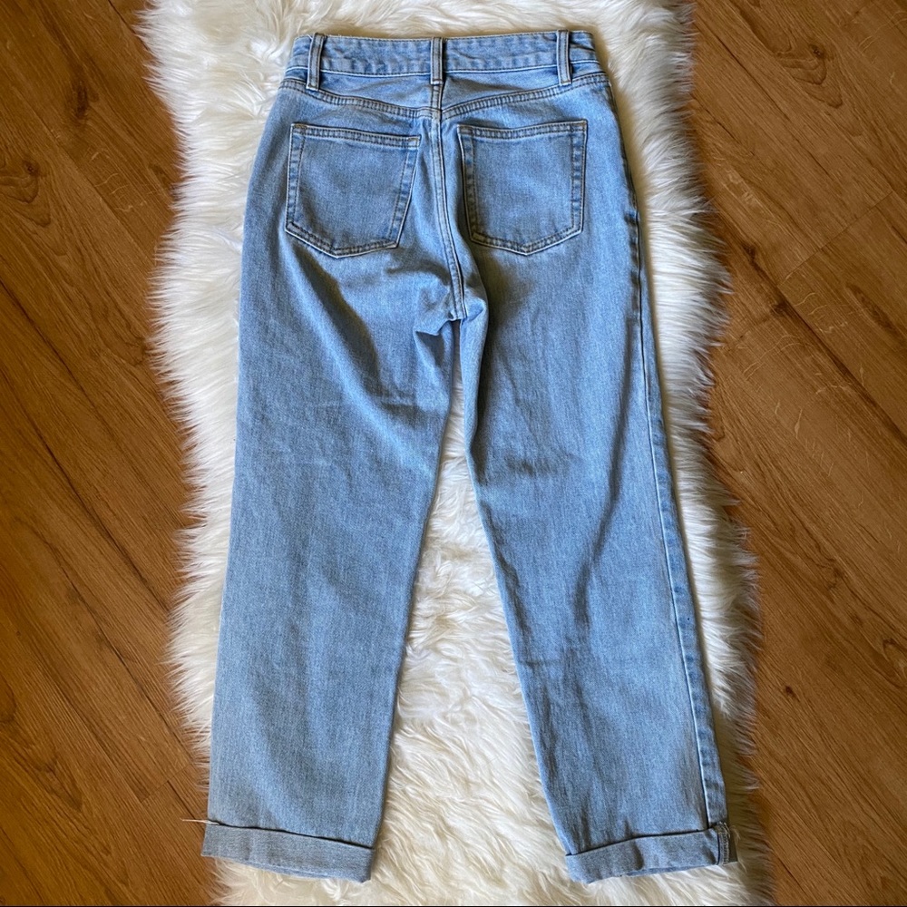 ❌SOLD❌ JOHN GALT BUTTON UP HIGHWAISTED DENIM JEANS - Picture 2 of 6